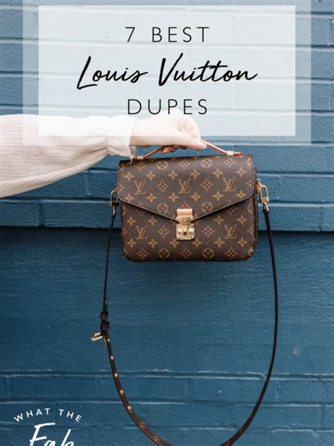 dupe lv bag|best faux louis vuitton bags.